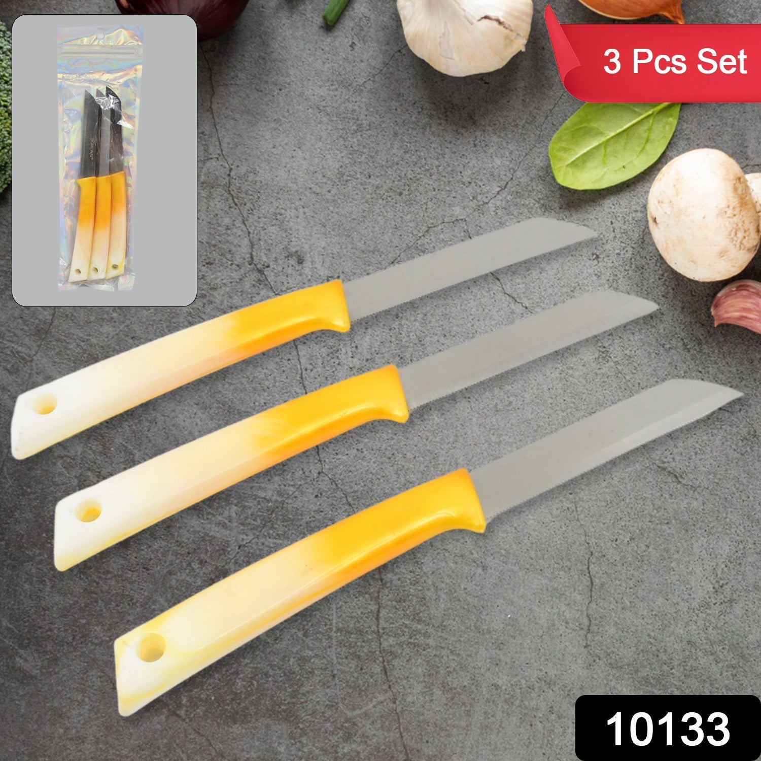 3 Pcs Set Kitchen Knife 3 Pcs Set Kitchen Knife